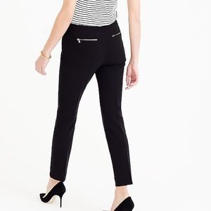 J. Crew Back-zip Pants - Stone Blue